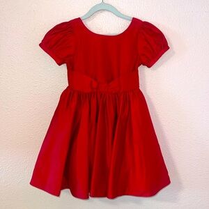 Janie and Jack Red Holiday Dress size 6